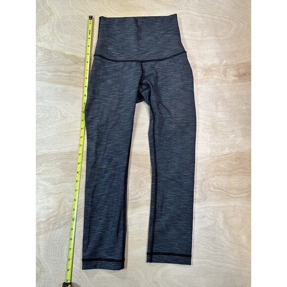Lululemon Girls Size 2 Leggings Style Dot C60416 Gray - Picture 6 of 9